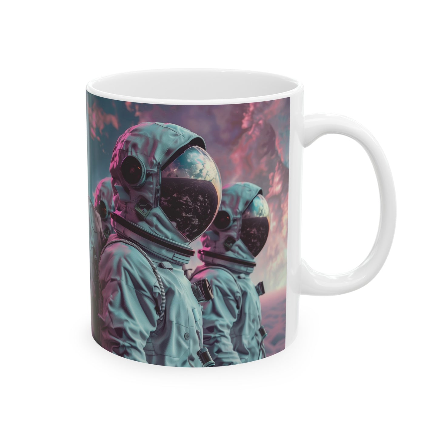 Astronauts C - Ceramic Mug Collection