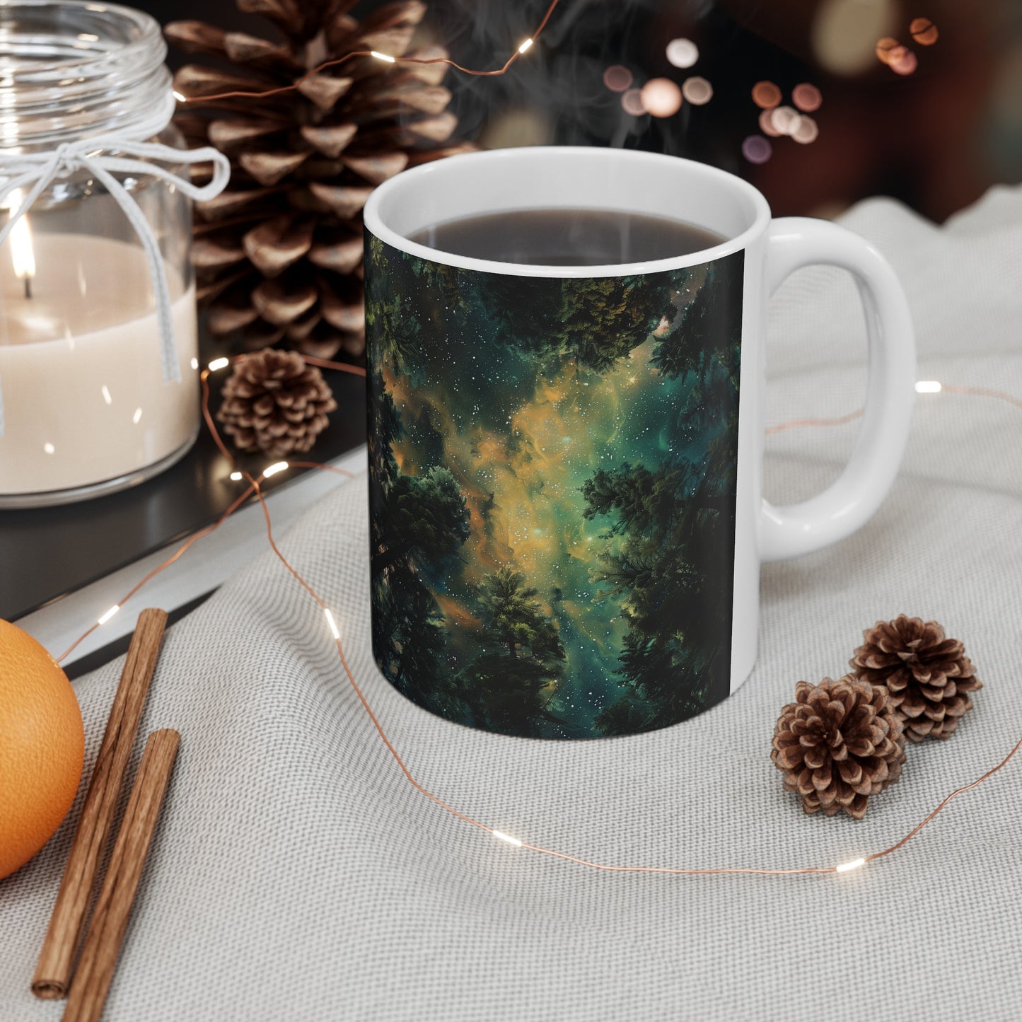 Cosmic Forest B - Ceramic Mug Collection