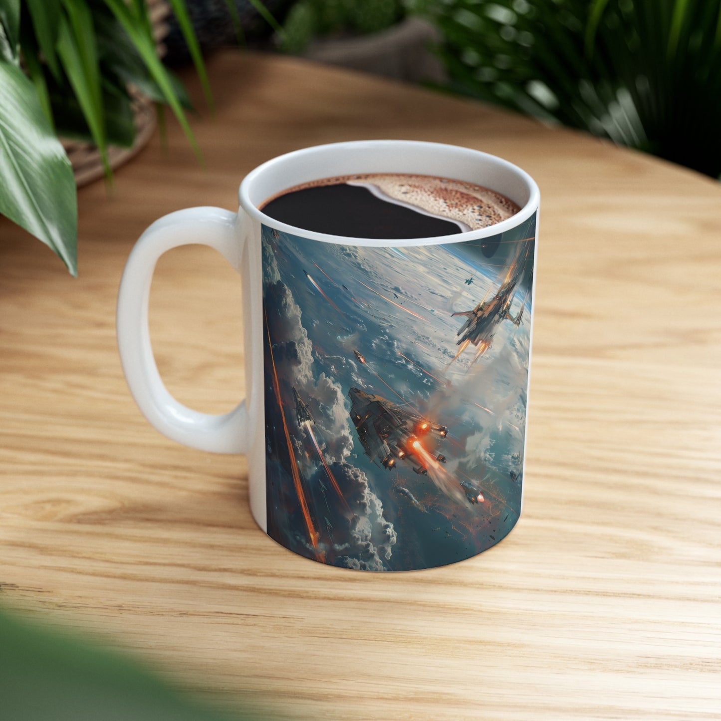 Space Battle D - Ceramic Mug Collection