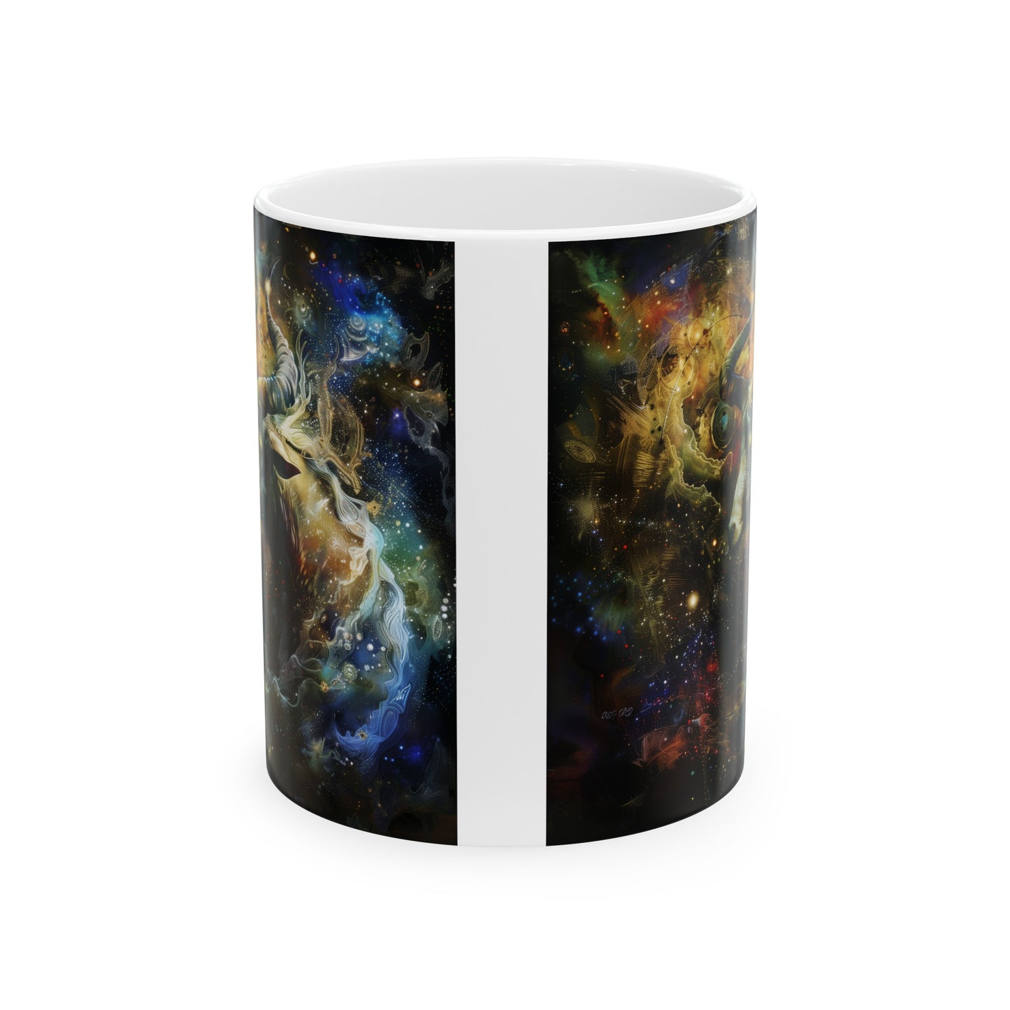 Capricorn Celestial #2 - Ceramic Zodiac Mug Collection