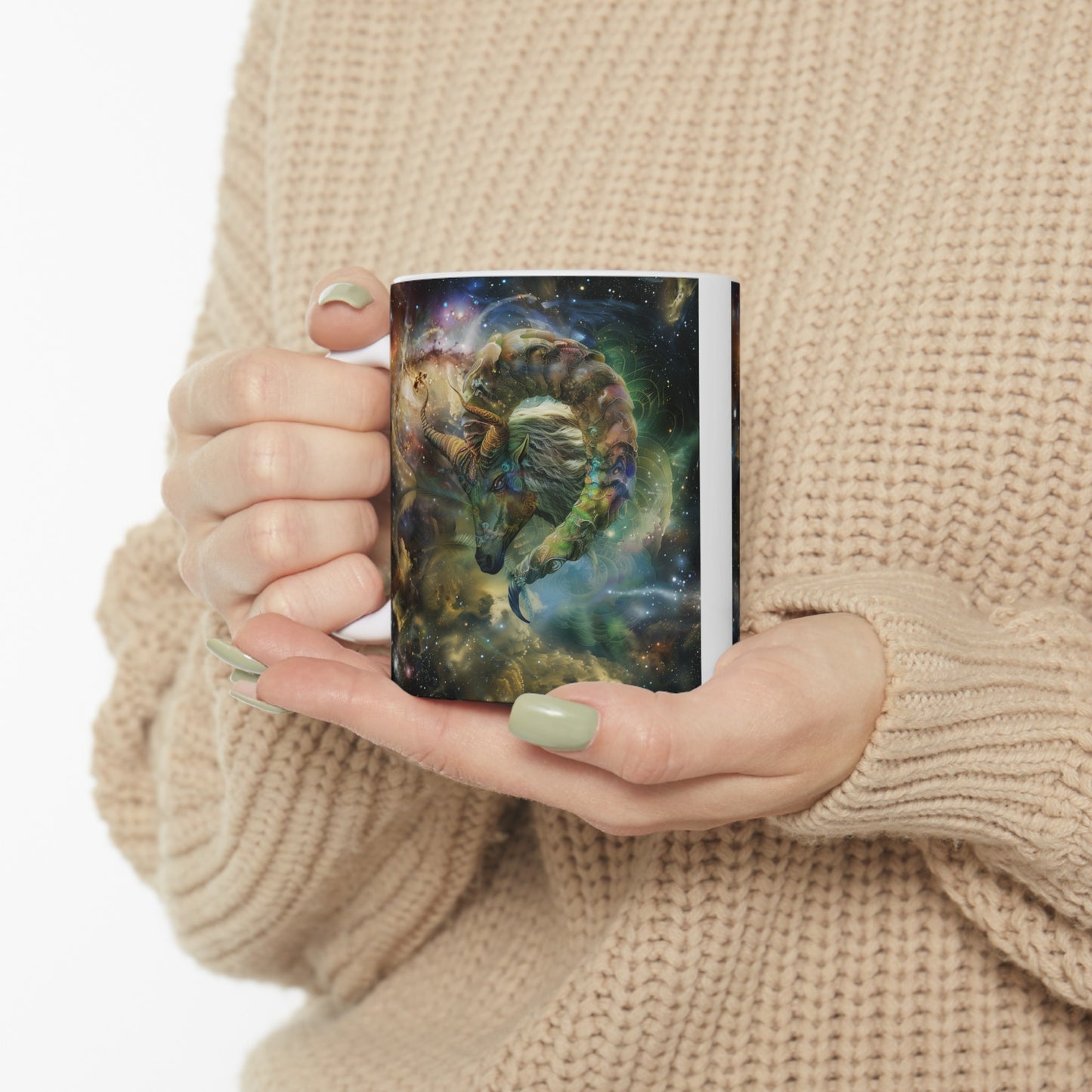 Capricorn Celestial #3 - Ceramic Zodiac Mug Collection