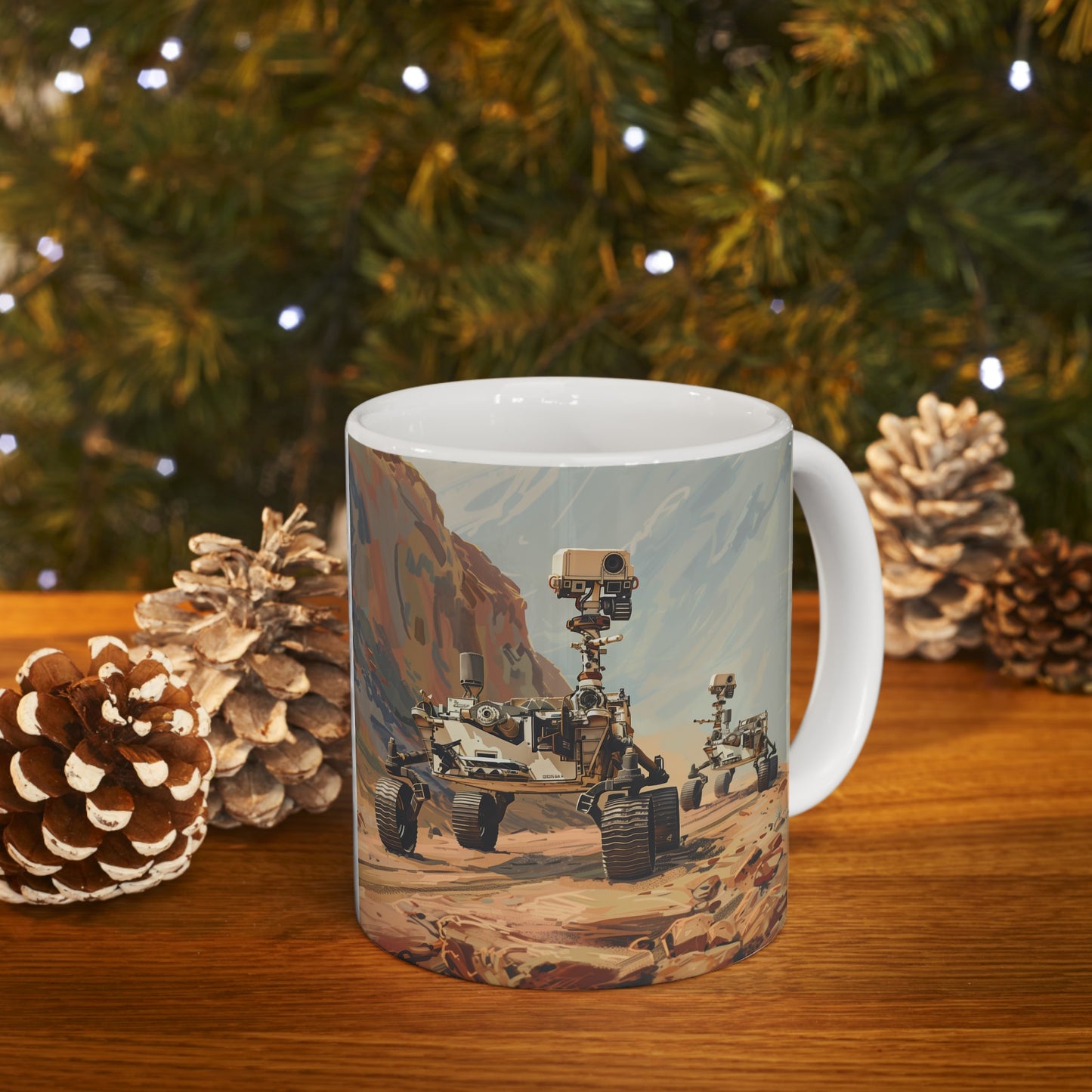 Mars Rovers C - Ceramic Mug Collection