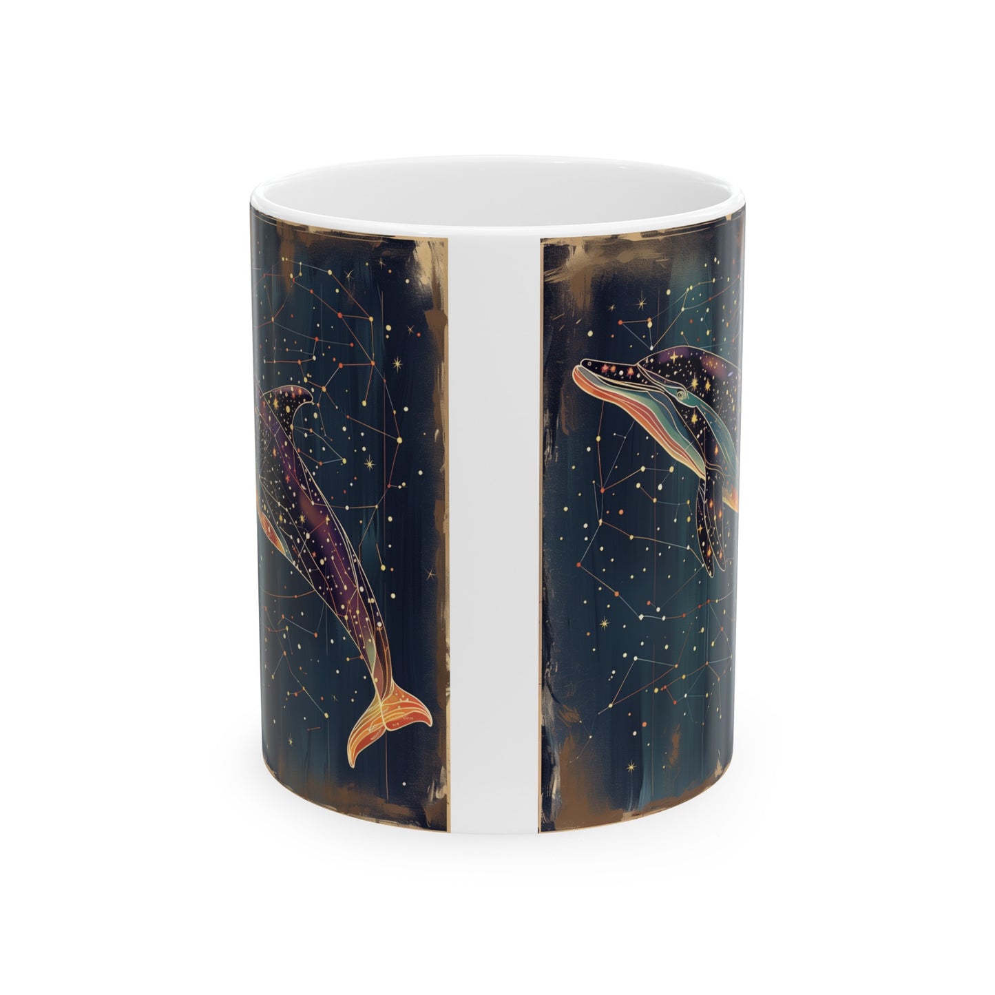 Cosmic Dolphin A - Ceramic Mug Collection