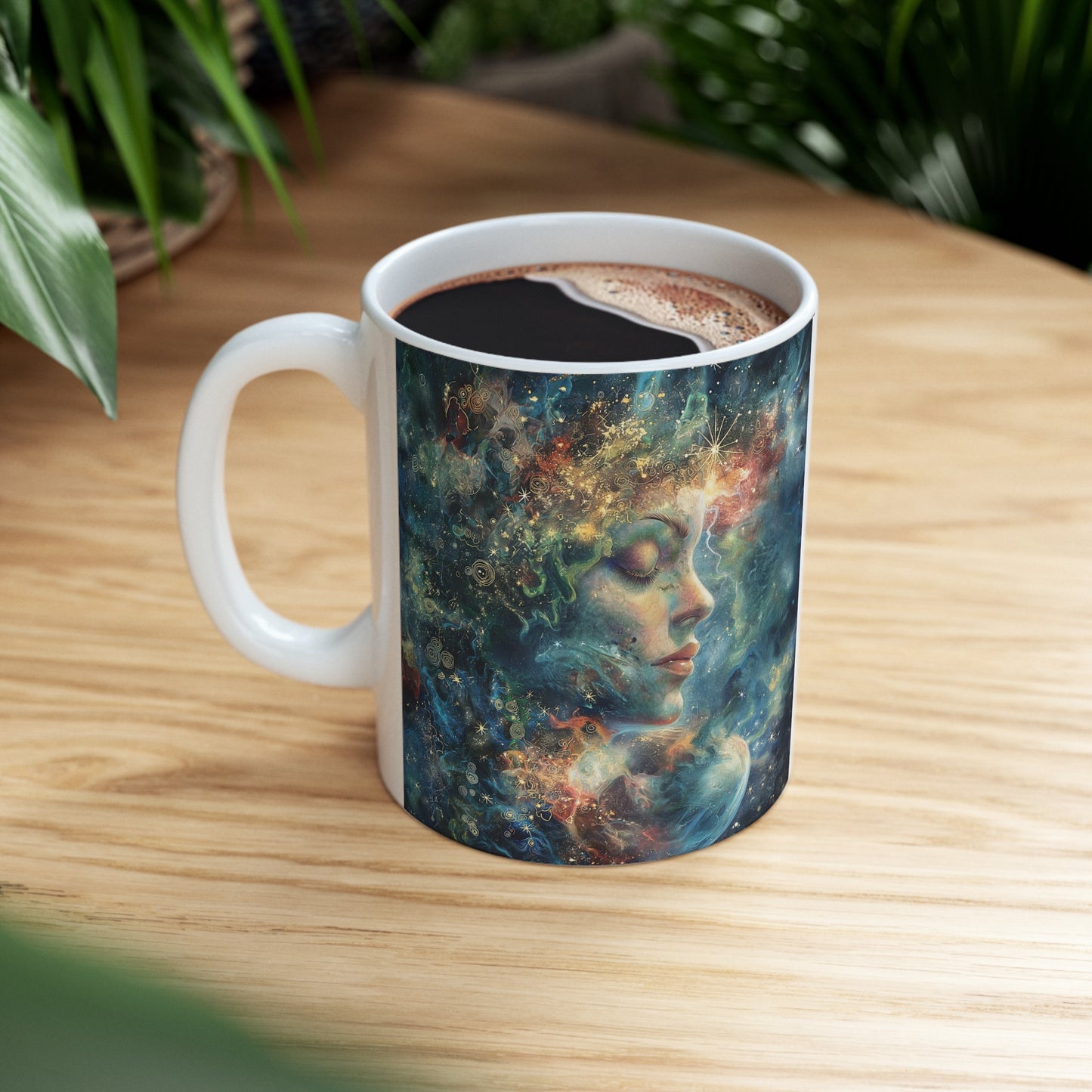 Aquarius Celestial #1 - Ceramic Zodiac Mug Collection