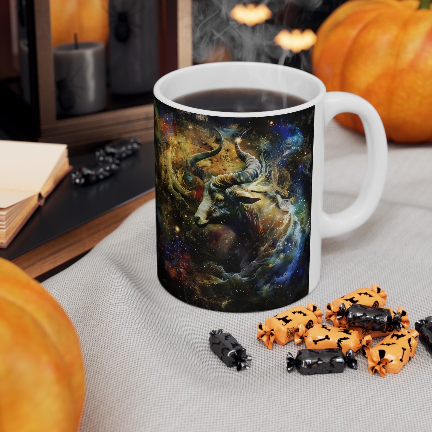 Capricorn Celestial #2 - Ceramic Zodiac Mug Collection