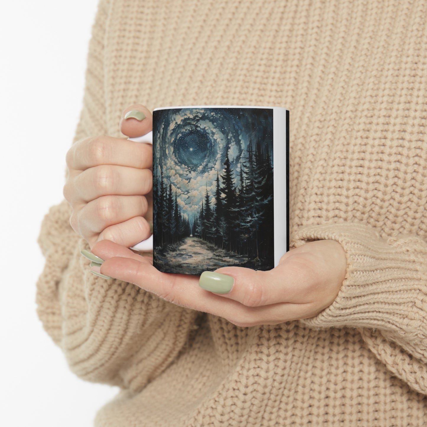 Cosmic Forest D - Ceramic Mug Collection