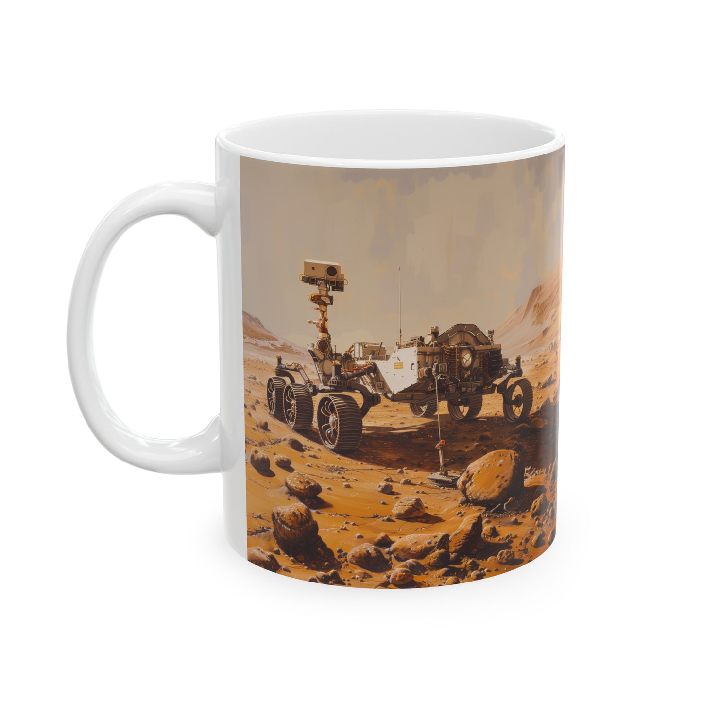 Mars Rovers A - Ceramic Mug Collection