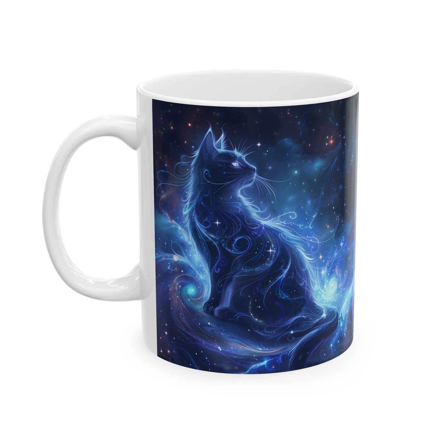 Cosmic Cat A - Ceramic Mug Collection