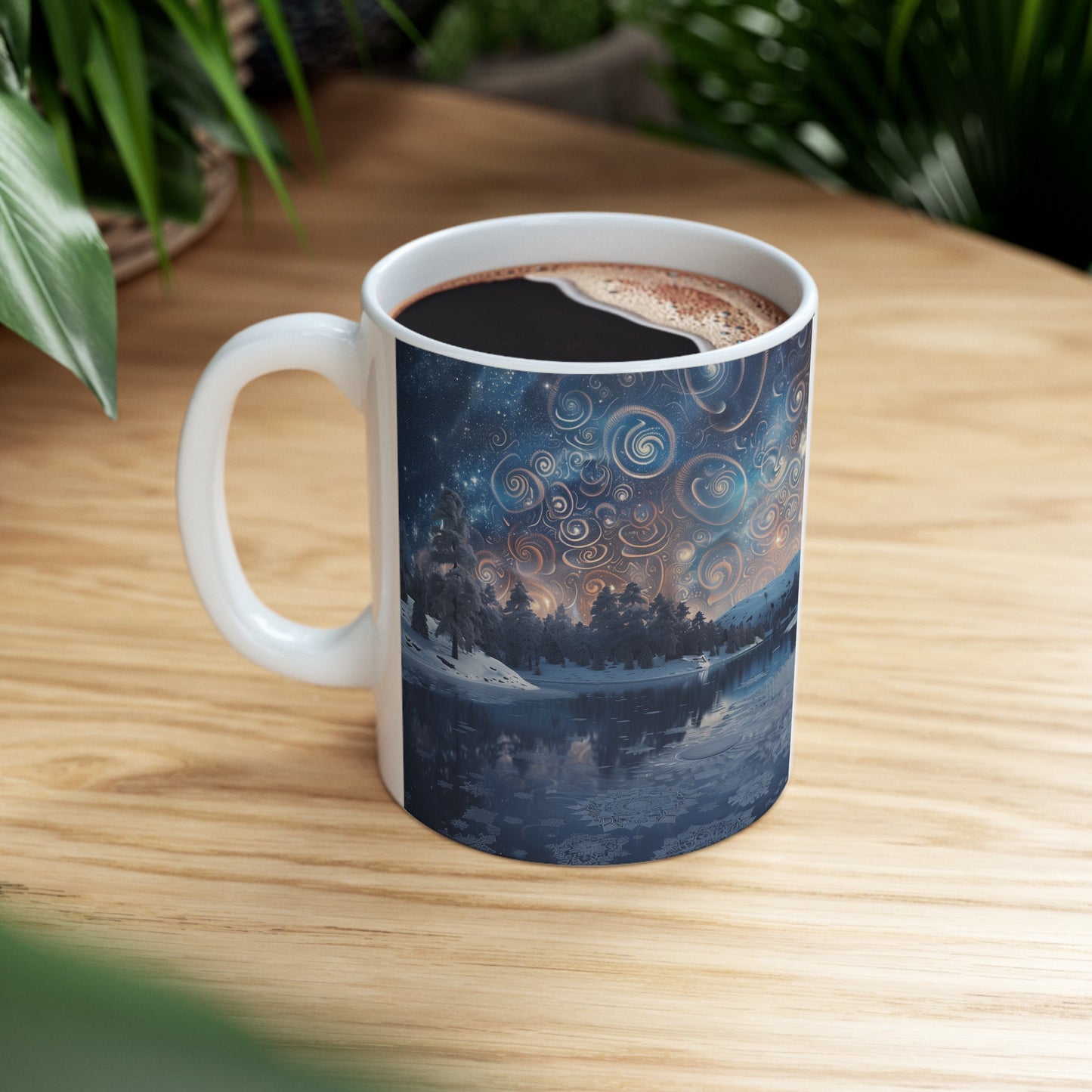 Frozen Lake Galaxy A - Ceramic Mug Collection