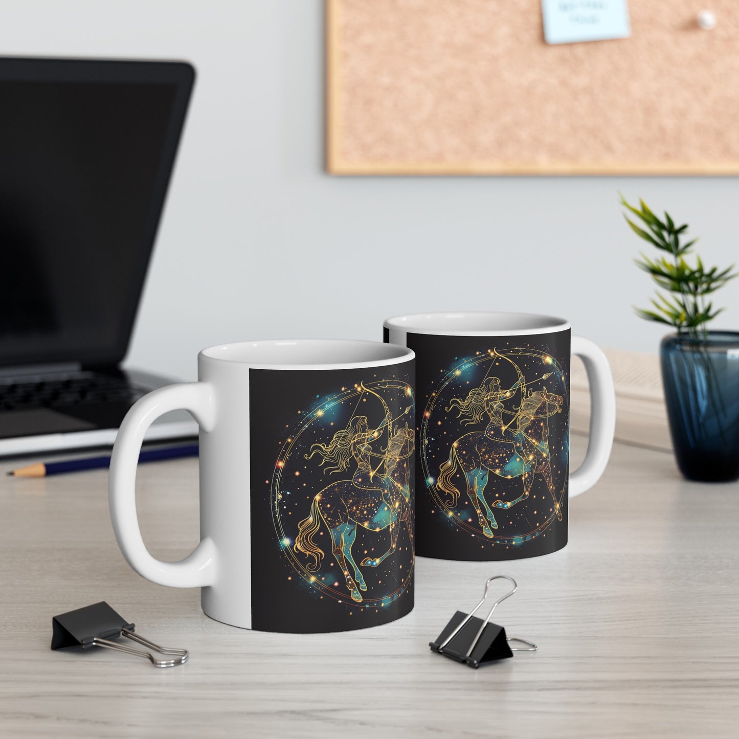 Sagittarius Celestial #2 - Ceramic Zodiac Mug Collection