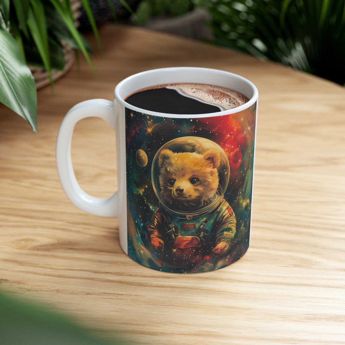 Cute Space Bear A - Ceramic Mug Collection