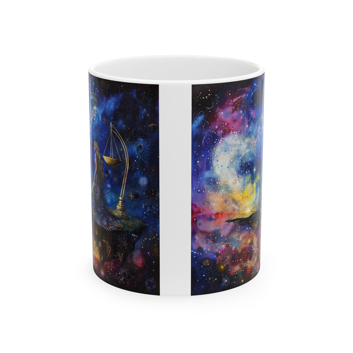 Libra Celestial #2 - Ceramic Zodiac Mug Collection