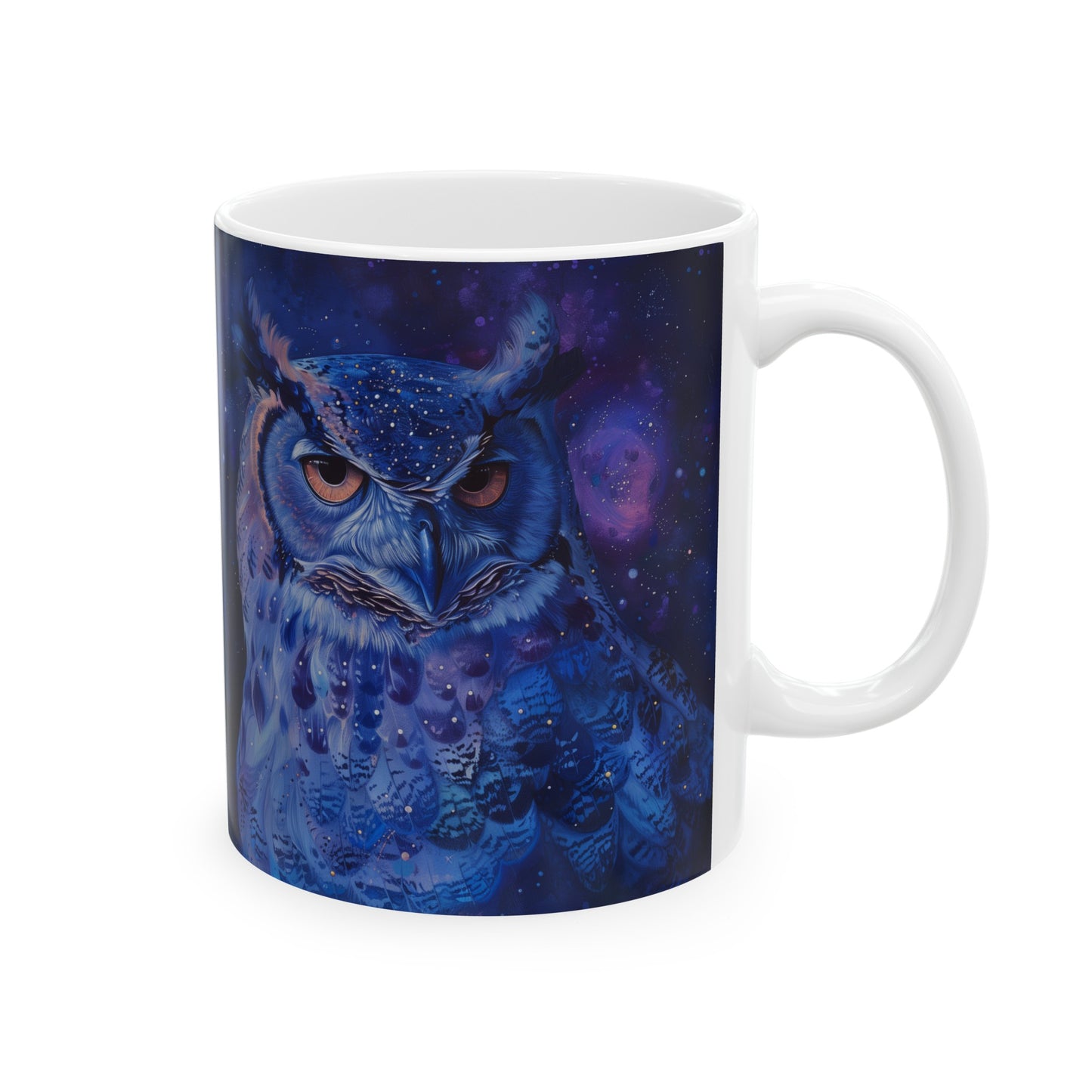 Cosmic Owl B - Ceramic Mug Collection