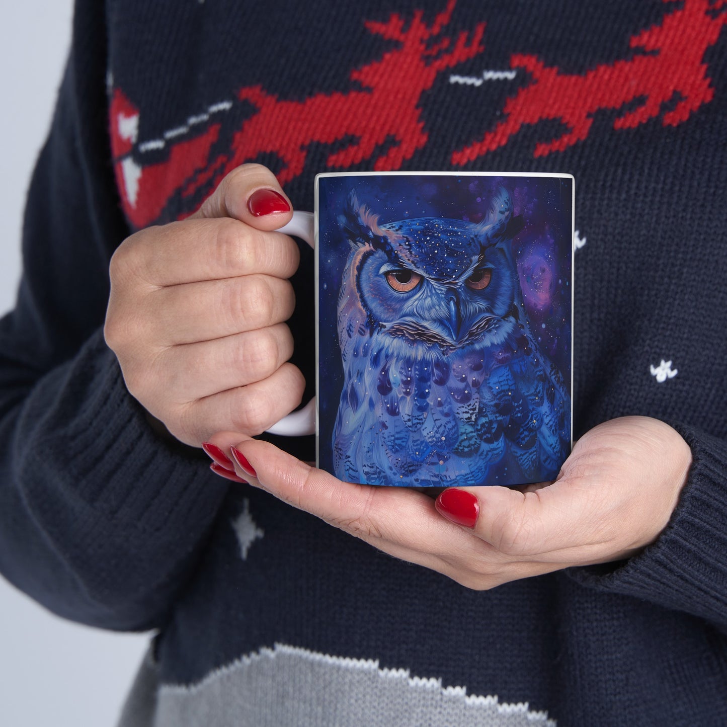 Cosmic Owl B - Ceramic Mug Collection