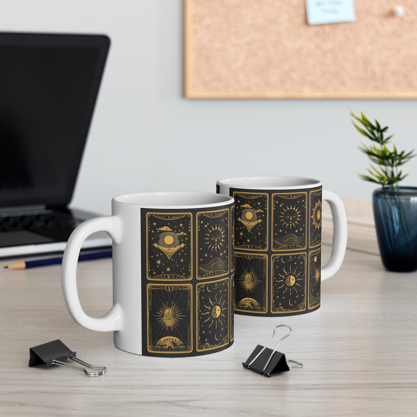 Tarot Cards D - Ceramic Mug Collection