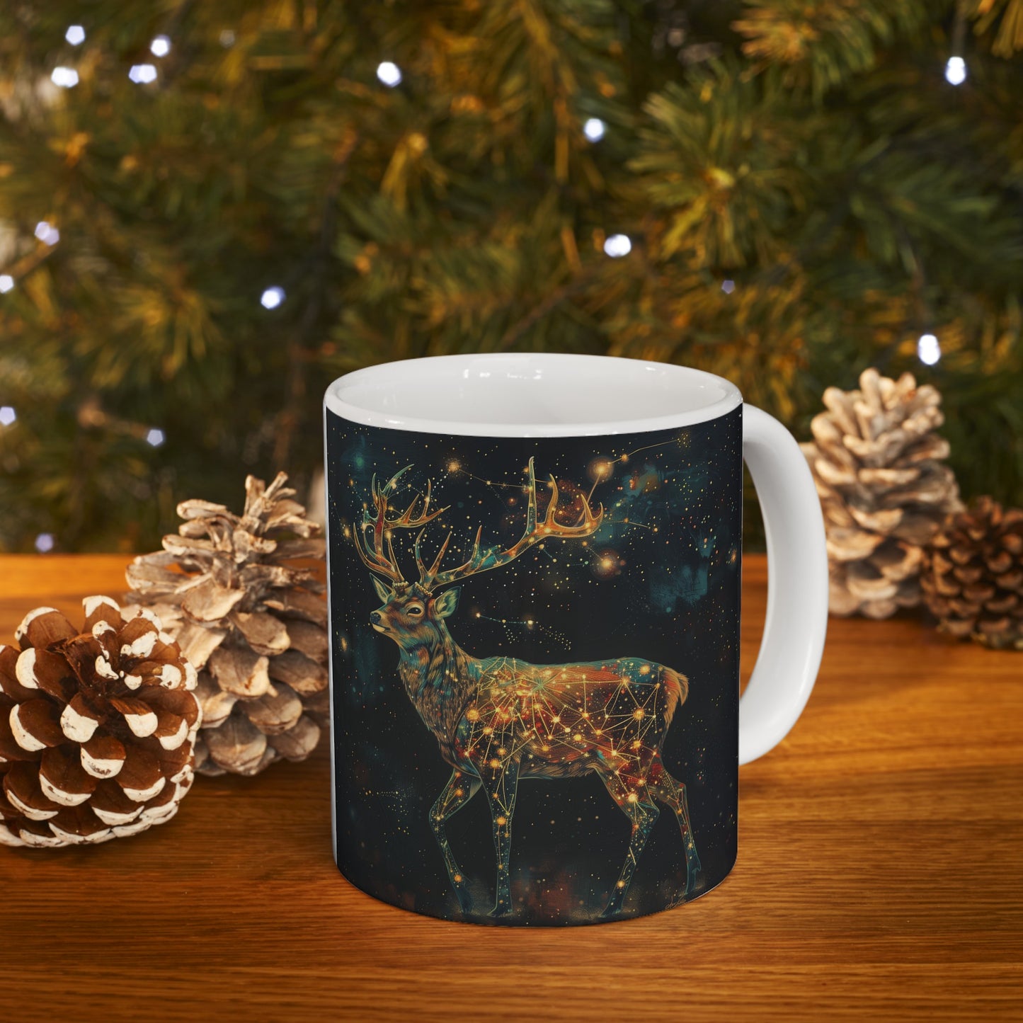 Cosmic Deer B - Ceramic Mug Collection