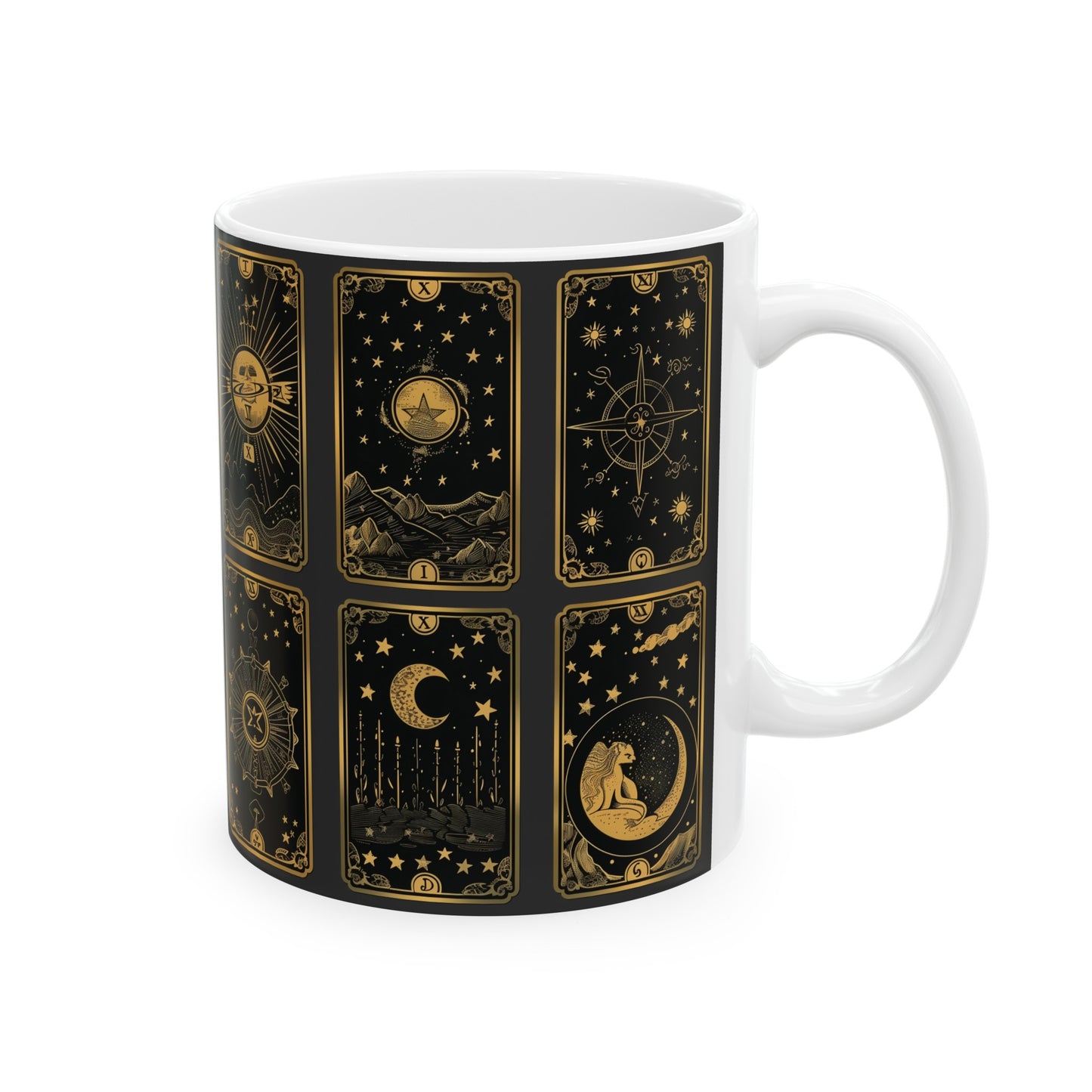 Tarot Cards A - Ceramic Mug Collection