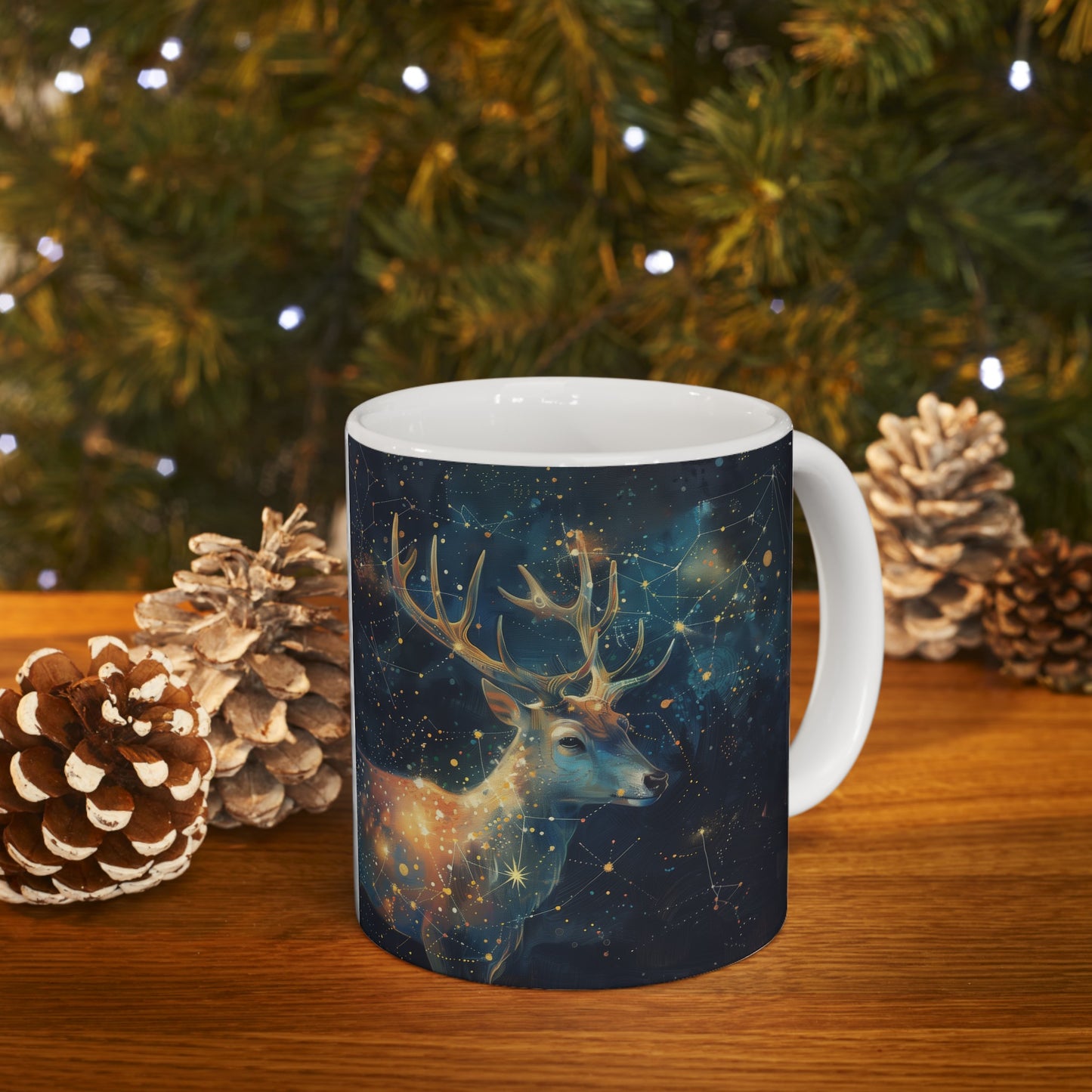 Cosmic Deer A - Ceramic Mug Collection