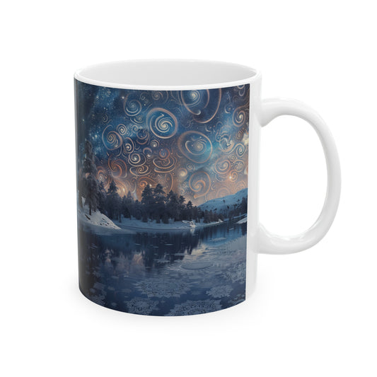 Frozen Lake Galaxy A - Ceramic Mug Collection