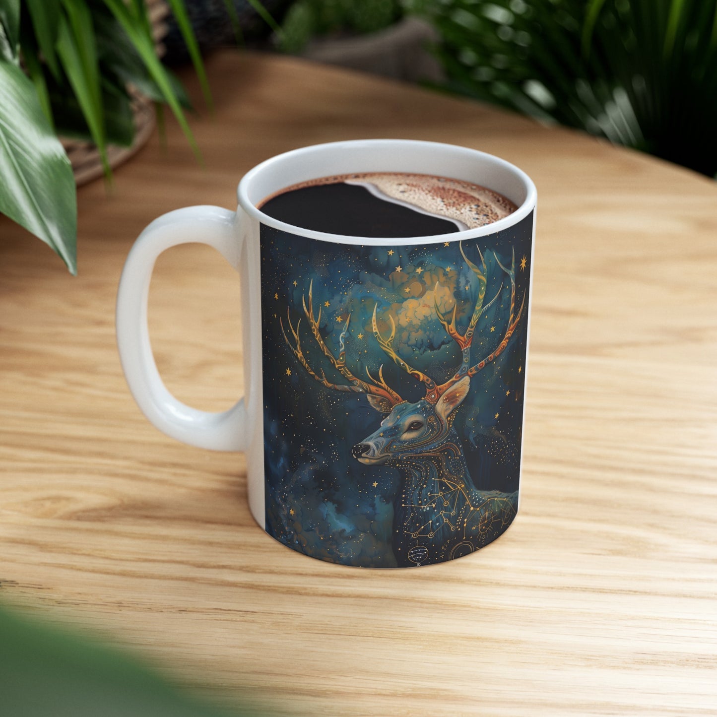 Cosmic Deer C - Ceramic Mug Collection