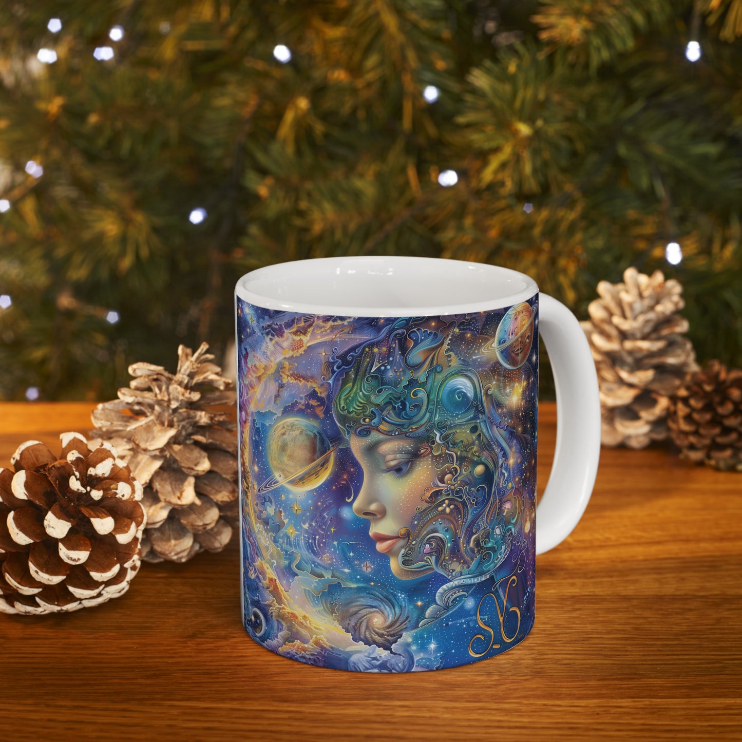 Virgo Celestial #4 - Ceramic Zodiac Mug Collection