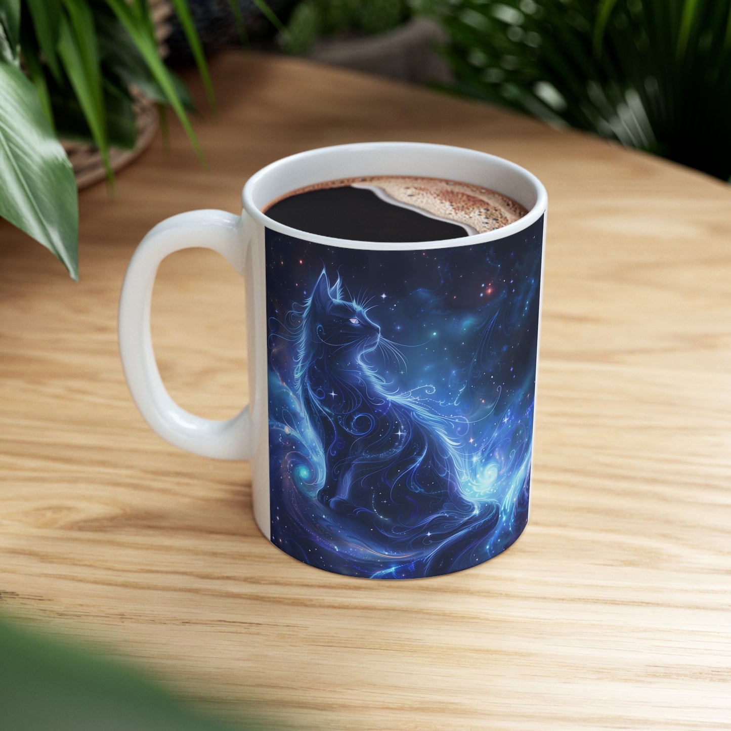 Cosmic Cat A - Ceramic Mug Collection