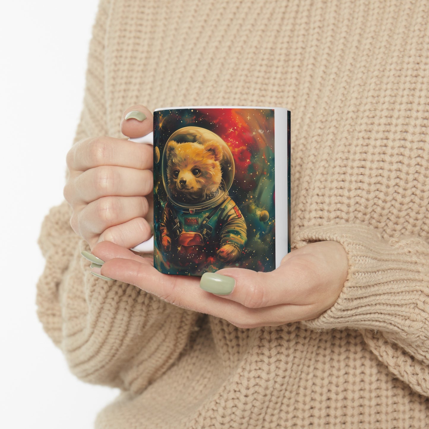 Cute Space Bear A - Ceramic Mug Collection