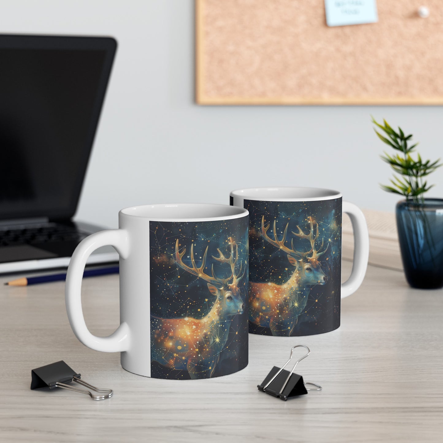 Cosmic Deer A - Ceramic Mug Collection