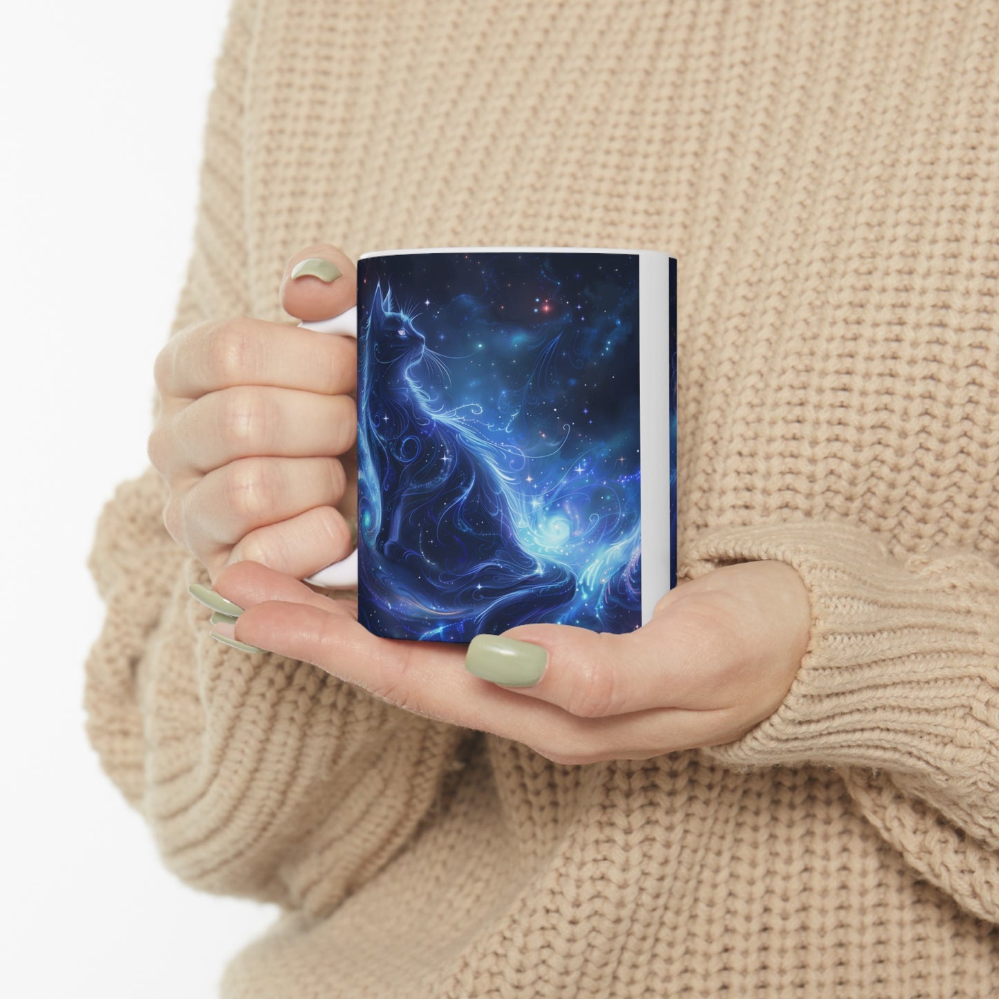 Cosmic Cat A - Ceramic Mug Collection