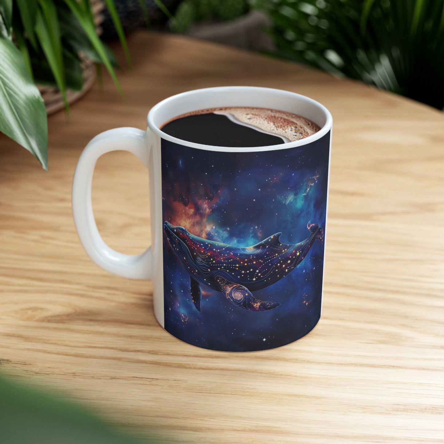 Cosmic Whale B - Ceramic Mug Collection