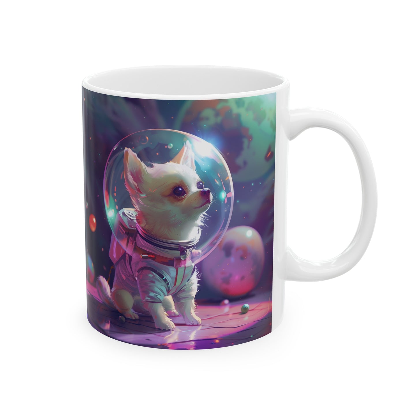 Cute Space Dog C - Ceramic Mug Collection