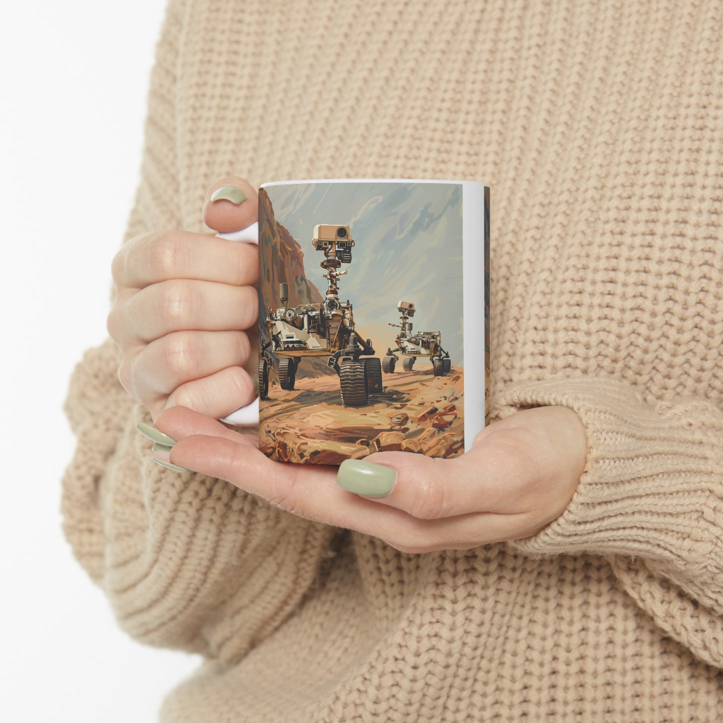 Mars Rovers C - Ceramic Mug Collection