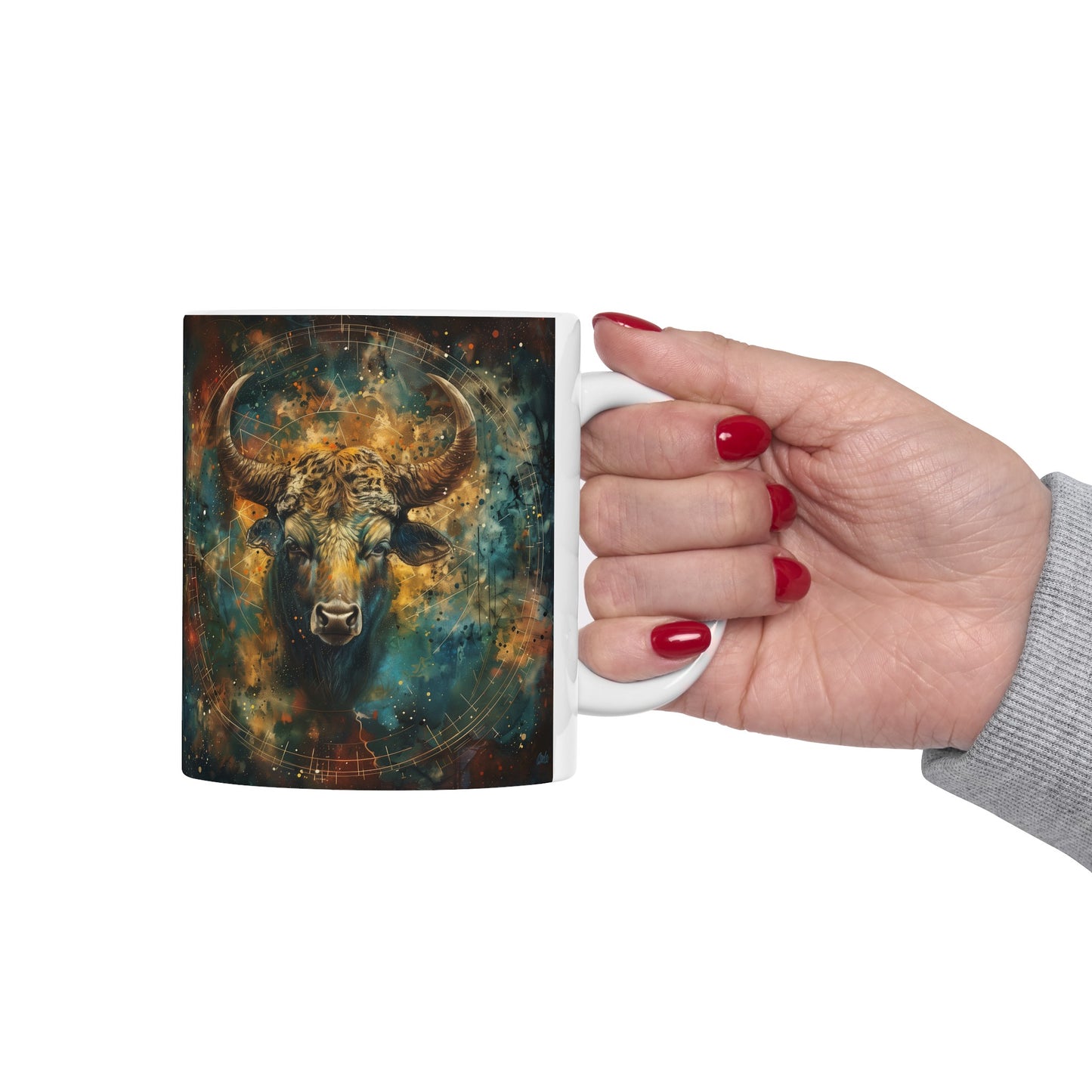 Taurus Celestial #1 - Ceramic Zodiac Mug Collection