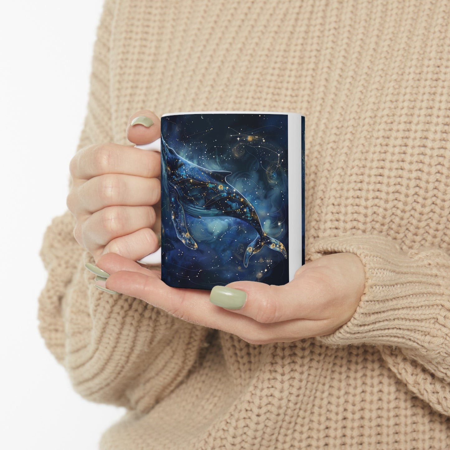 Cosmic Whale A - Ceramic Mug Collection