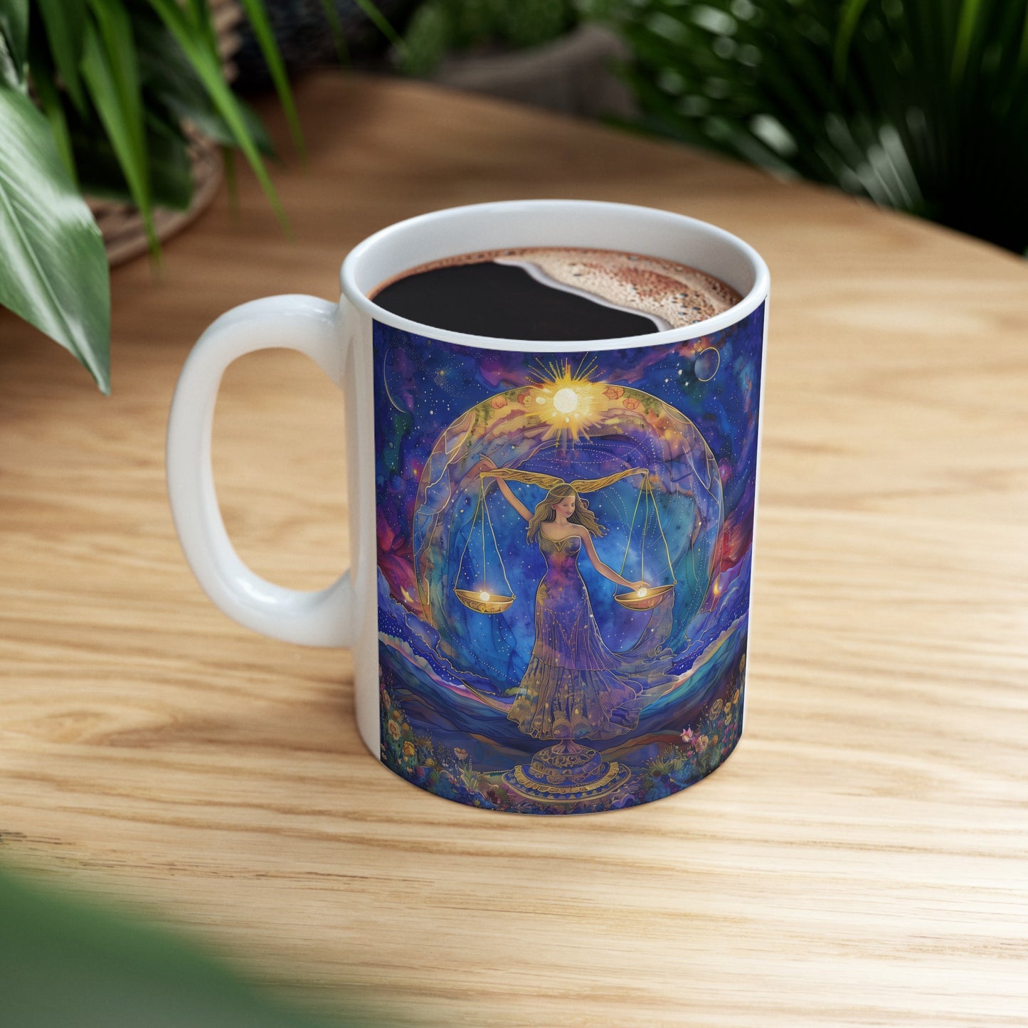 Libra Celestial #3 - Ceramic Zodiac Mug Collection