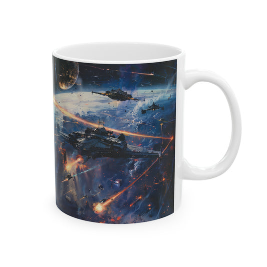 Space Battle A - Ceramic Mug Collection