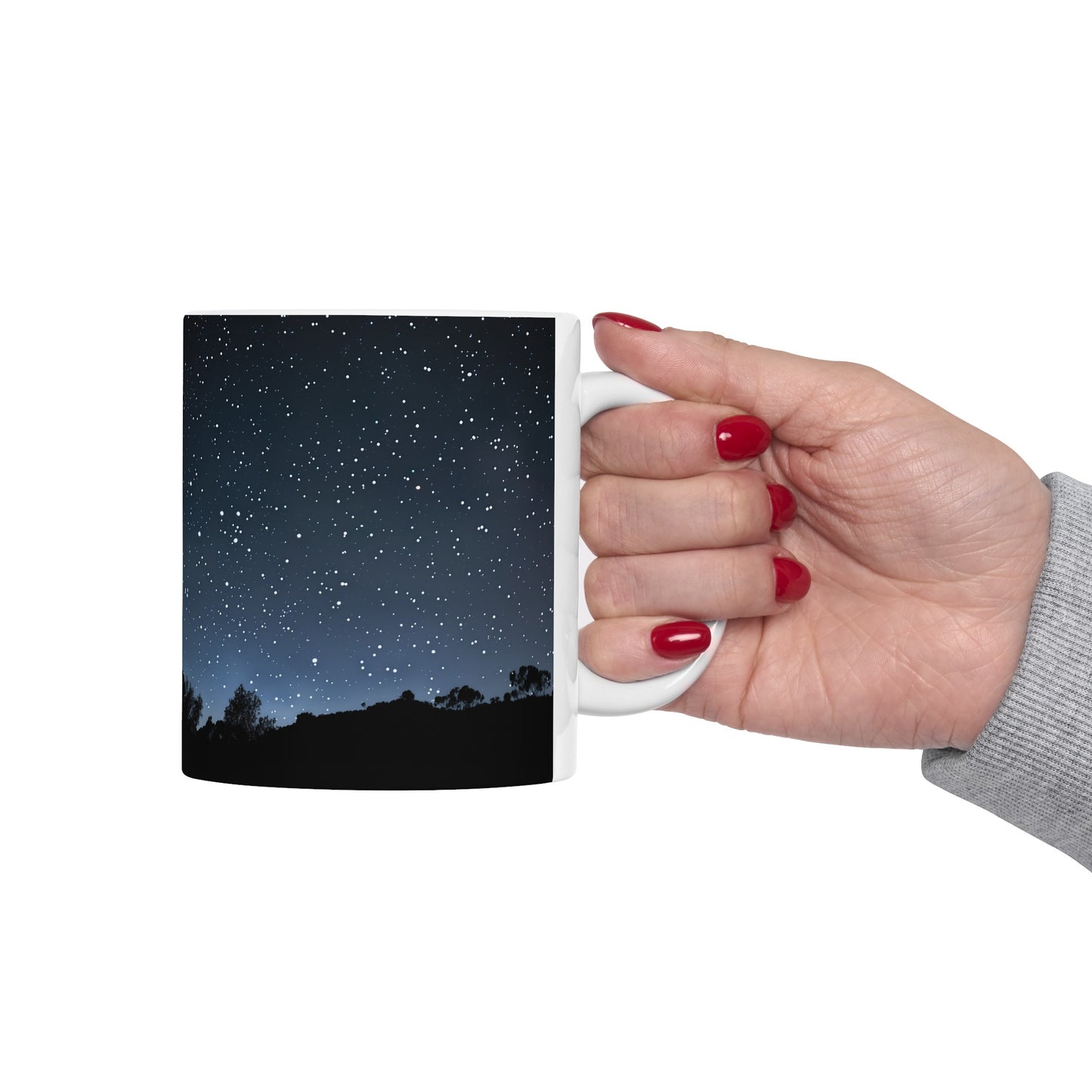 Night sky full of stars D - Ceramic Mug Collection