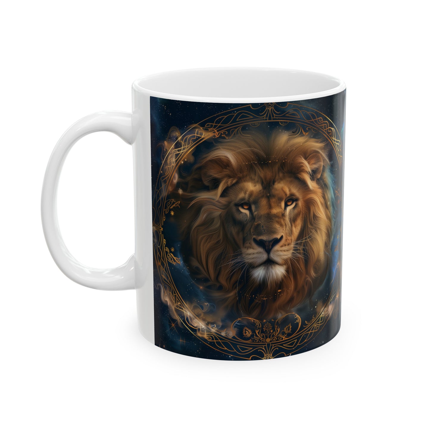 Leo Celestial #2 - Ceramic Zodiac Mug Collection