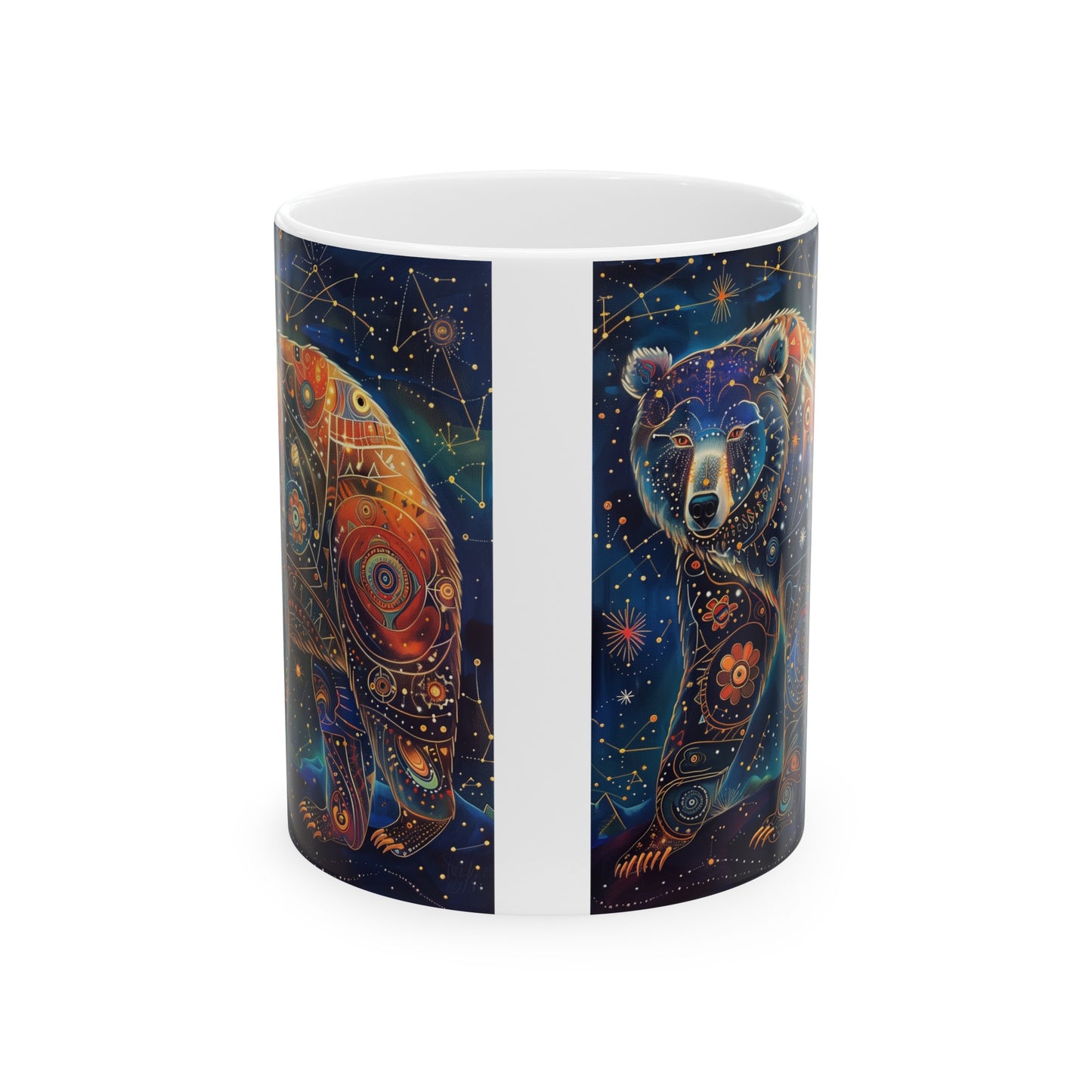 Cosmic Bear C - Ceramic Mug Collection