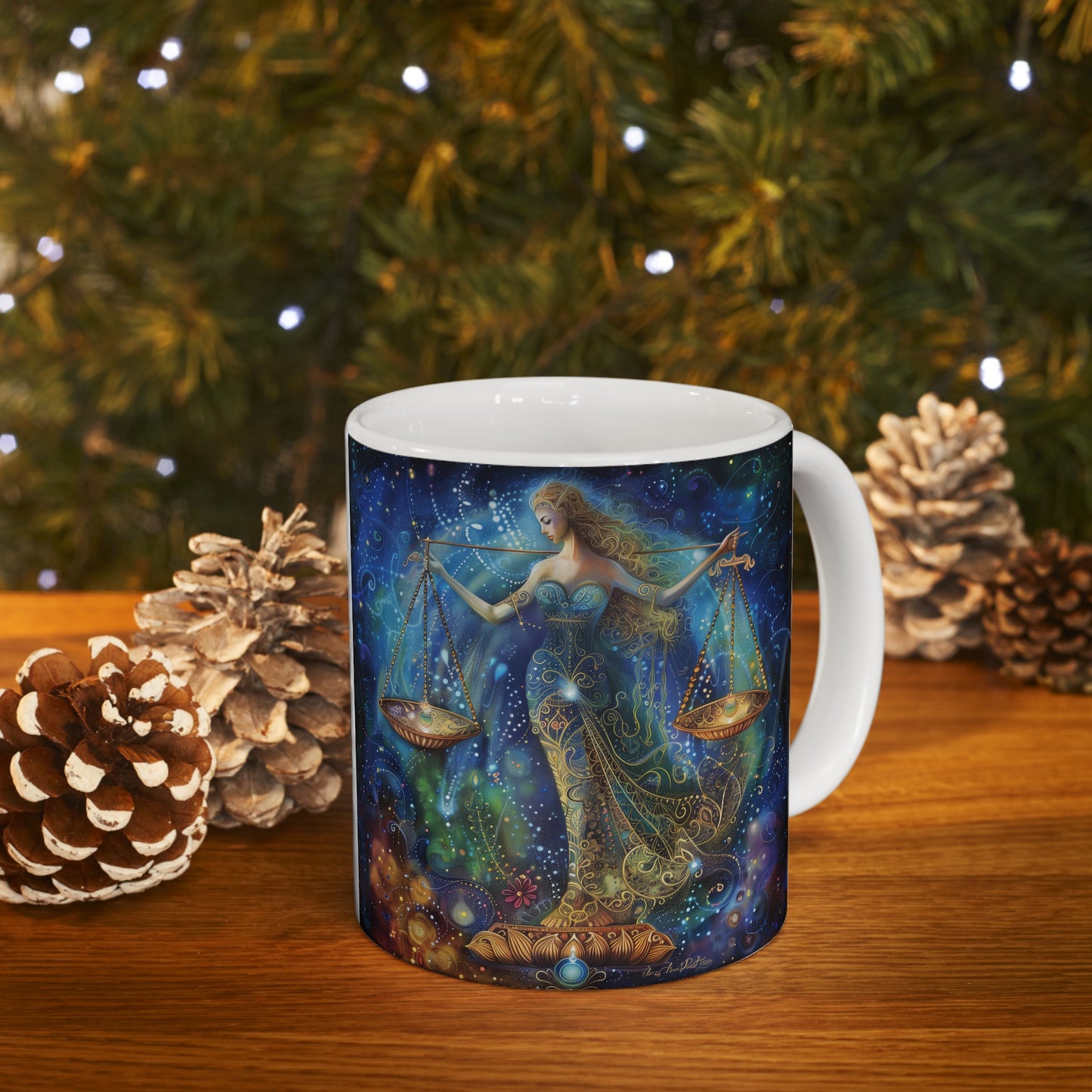 Libra Celestial #1 - Ceramic Zodiac Mug Collection