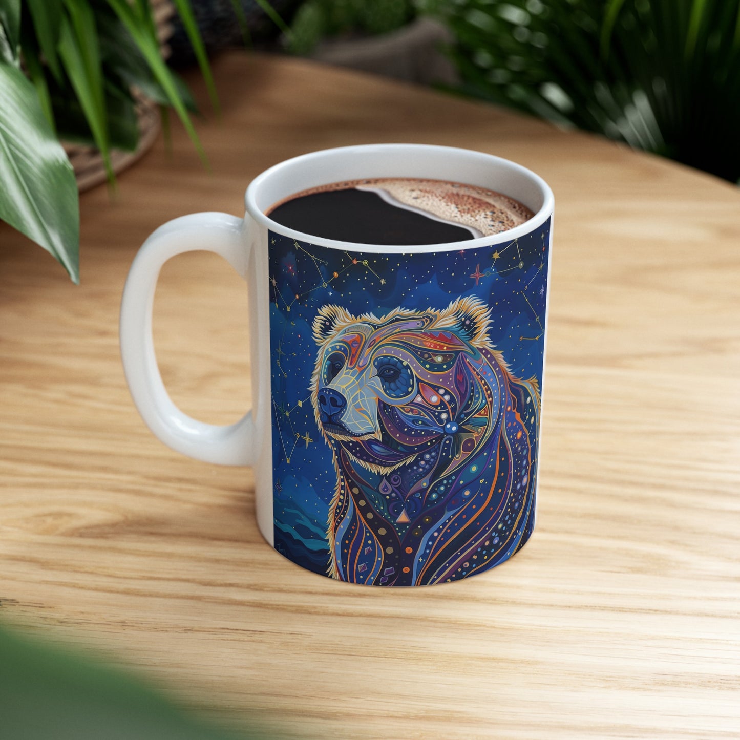 Cosmic Bear A - Ceramic Mug Collection