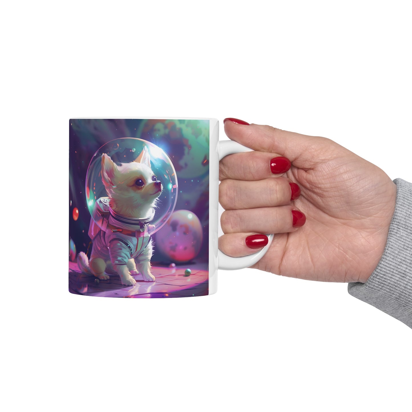 Cute Space Dog C - Ceramic Mug Collection