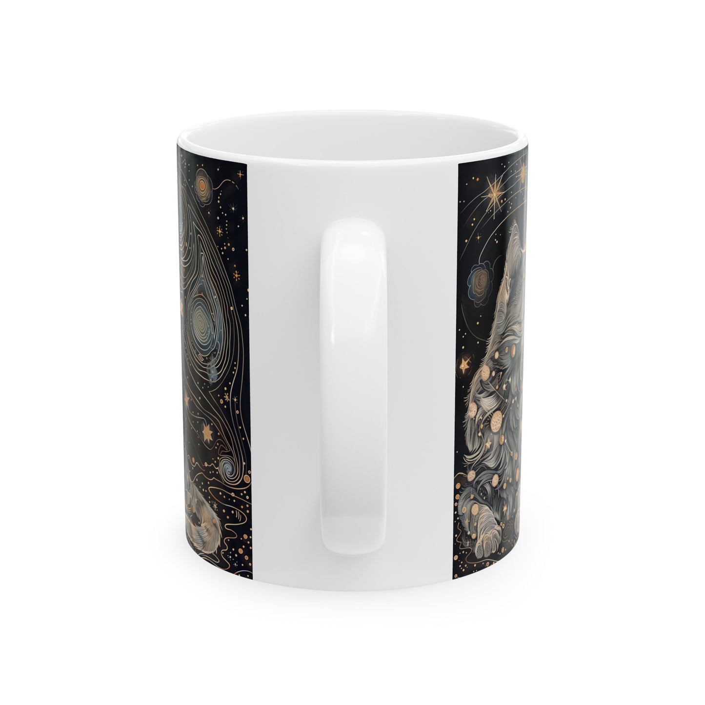 Cosmic Cat D - Ceramic Mug Collection