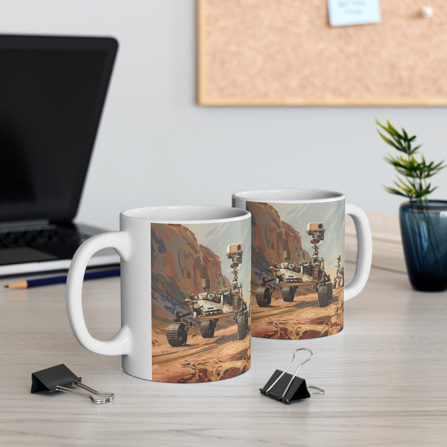 Mars Rovers C - Ceramic Mug Collection