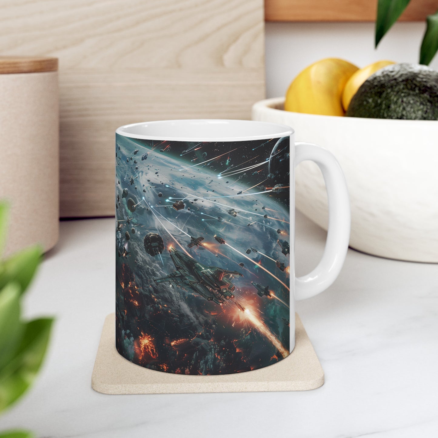 Space Battle C - Ceramic Mug Collection