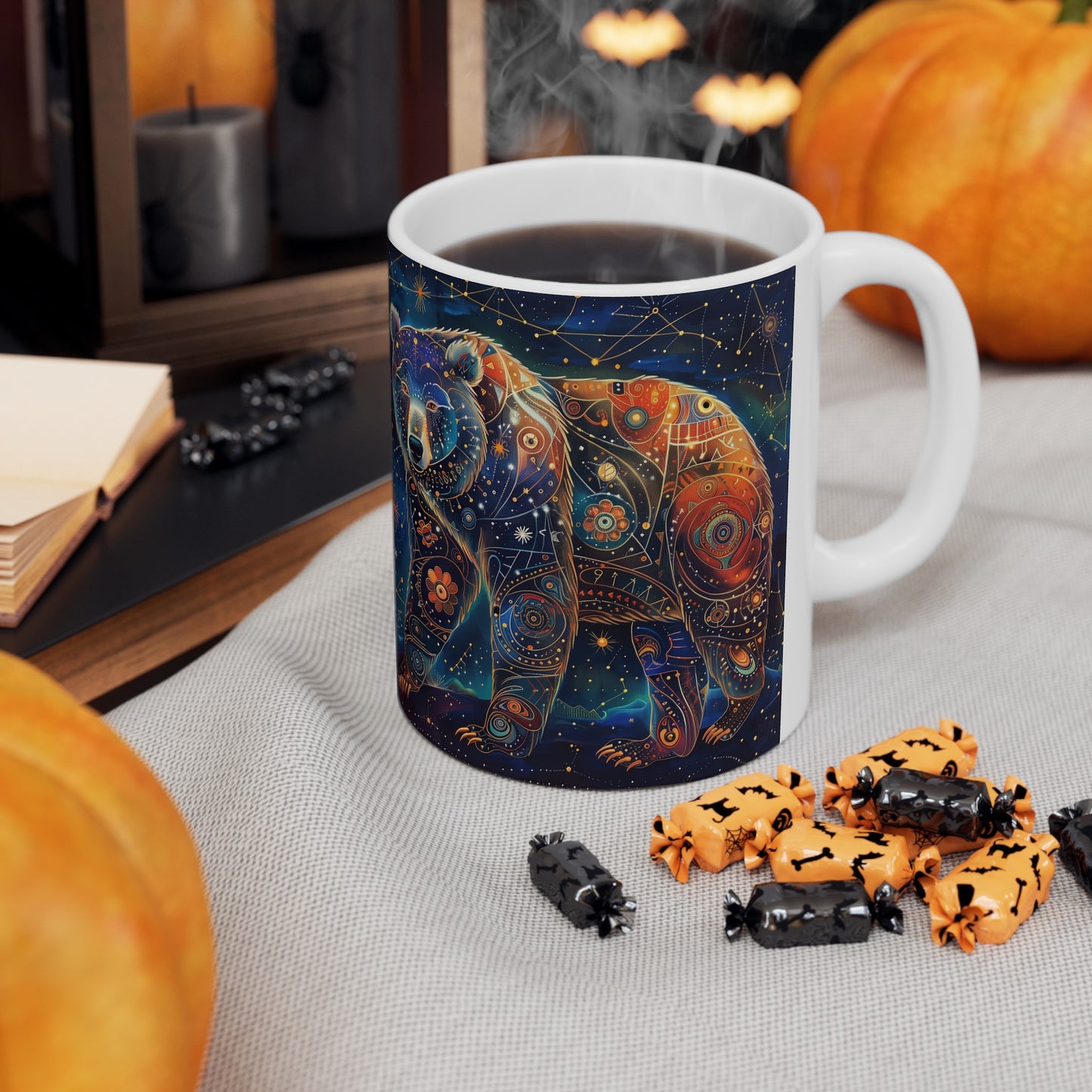 Cosmic Bear C - Ceramic Mug Collection