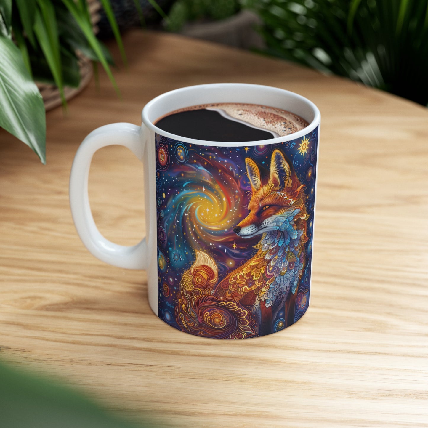 Cosmic Fox A - Ceramic Mug Collection