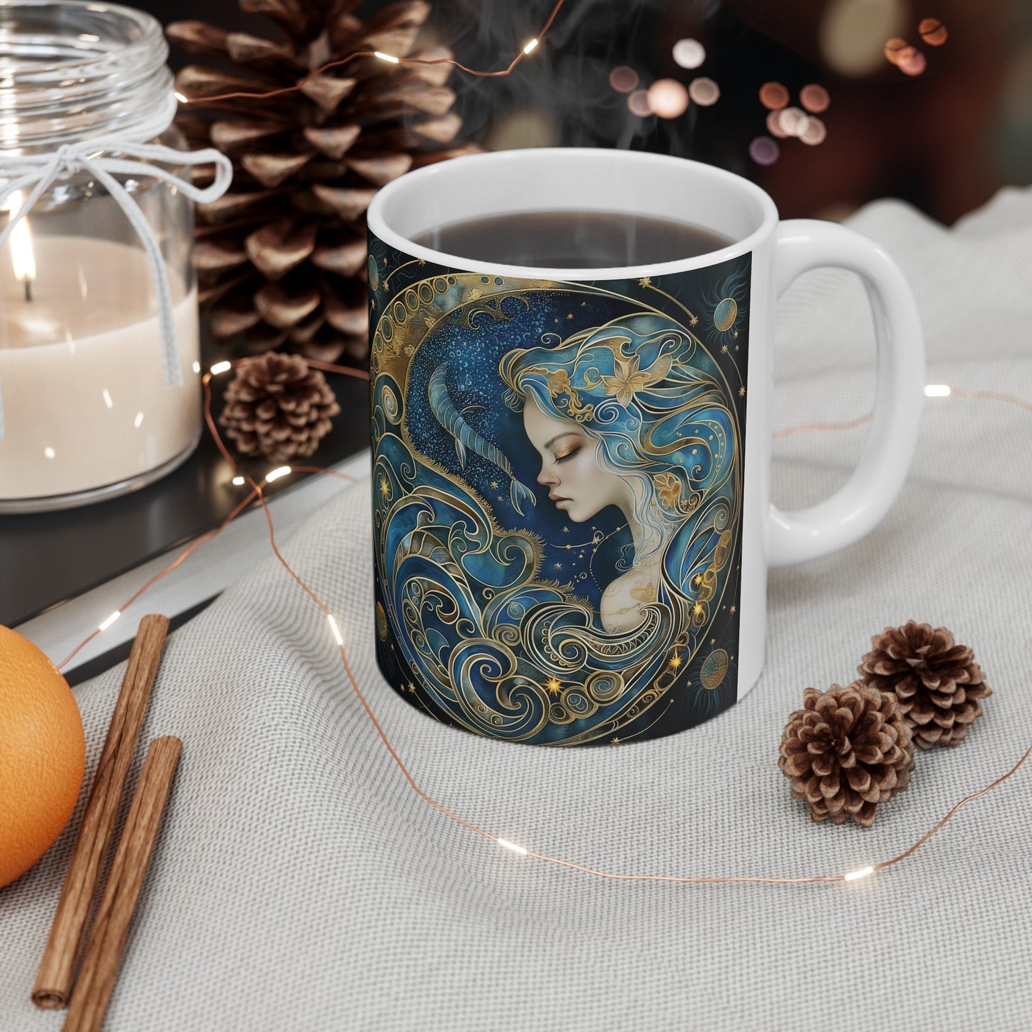 Aquarius - Ceramic Zodiac Mug Collection