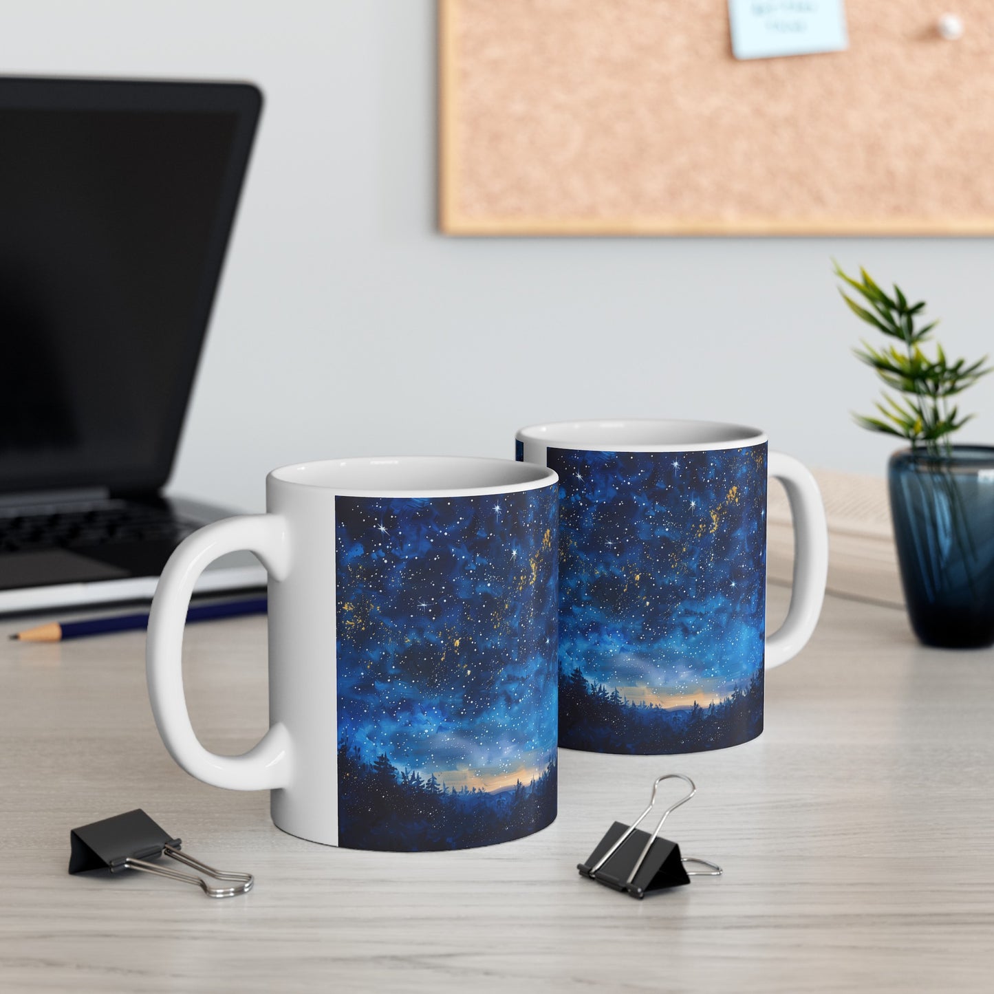 Night sky full of stars A - Ceramic Mug Collection