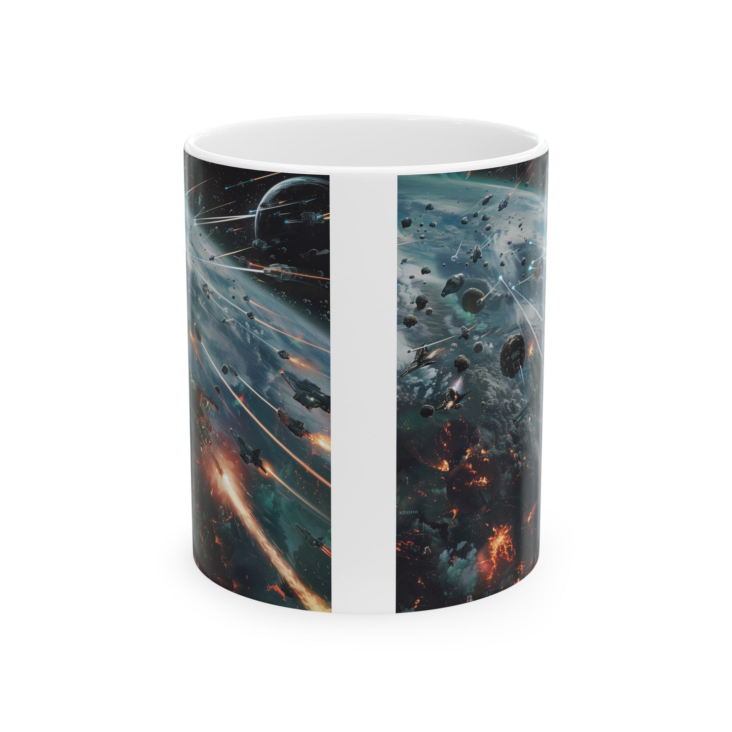 Space Battle C - Ceramic Mug Collection